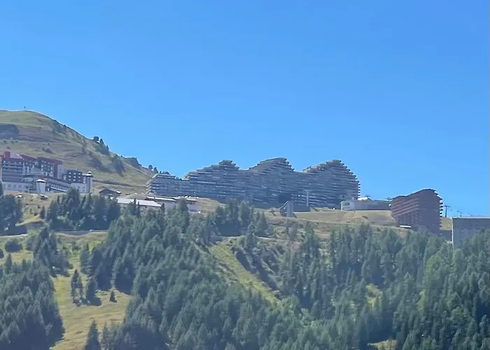 Paquebot Des Neiges - 4 Personnes - Vue Mont Blanc La Plagne