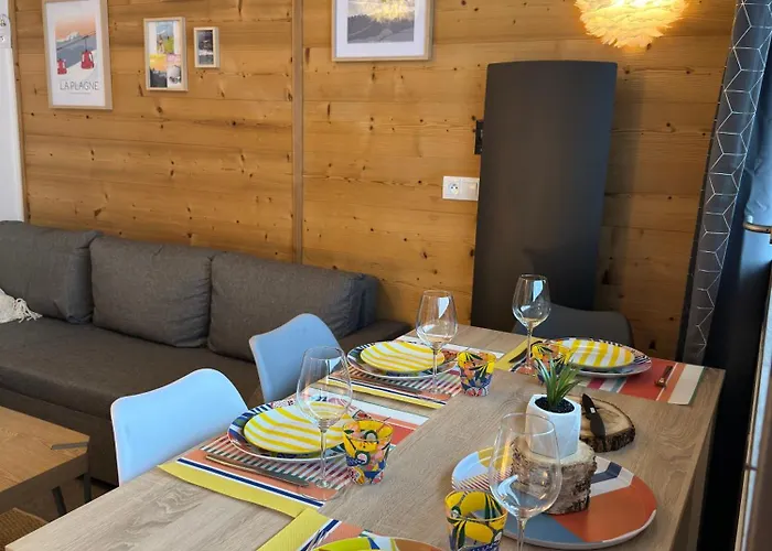 Paquebot Des Neiges - 4 Personnes - Vue Mont Blanc * La Plagne