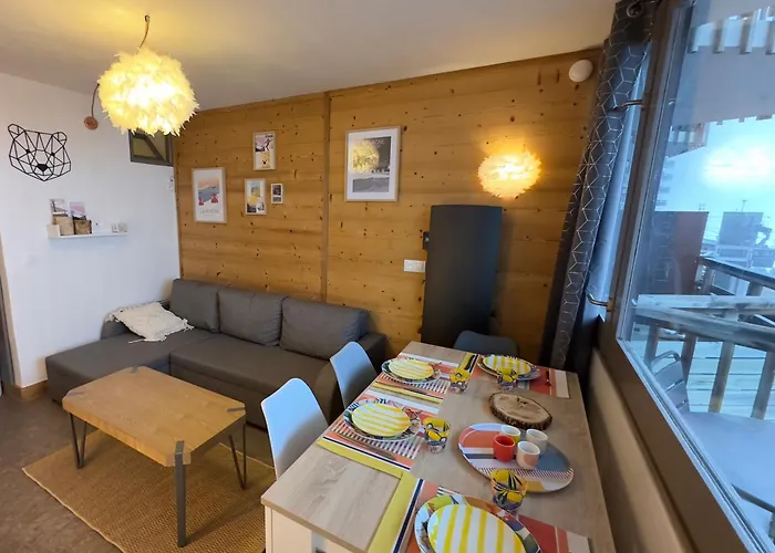 Paquebot Des Neiges - 4 Personnes - Vue Mont Blanc Apartment La Plagne